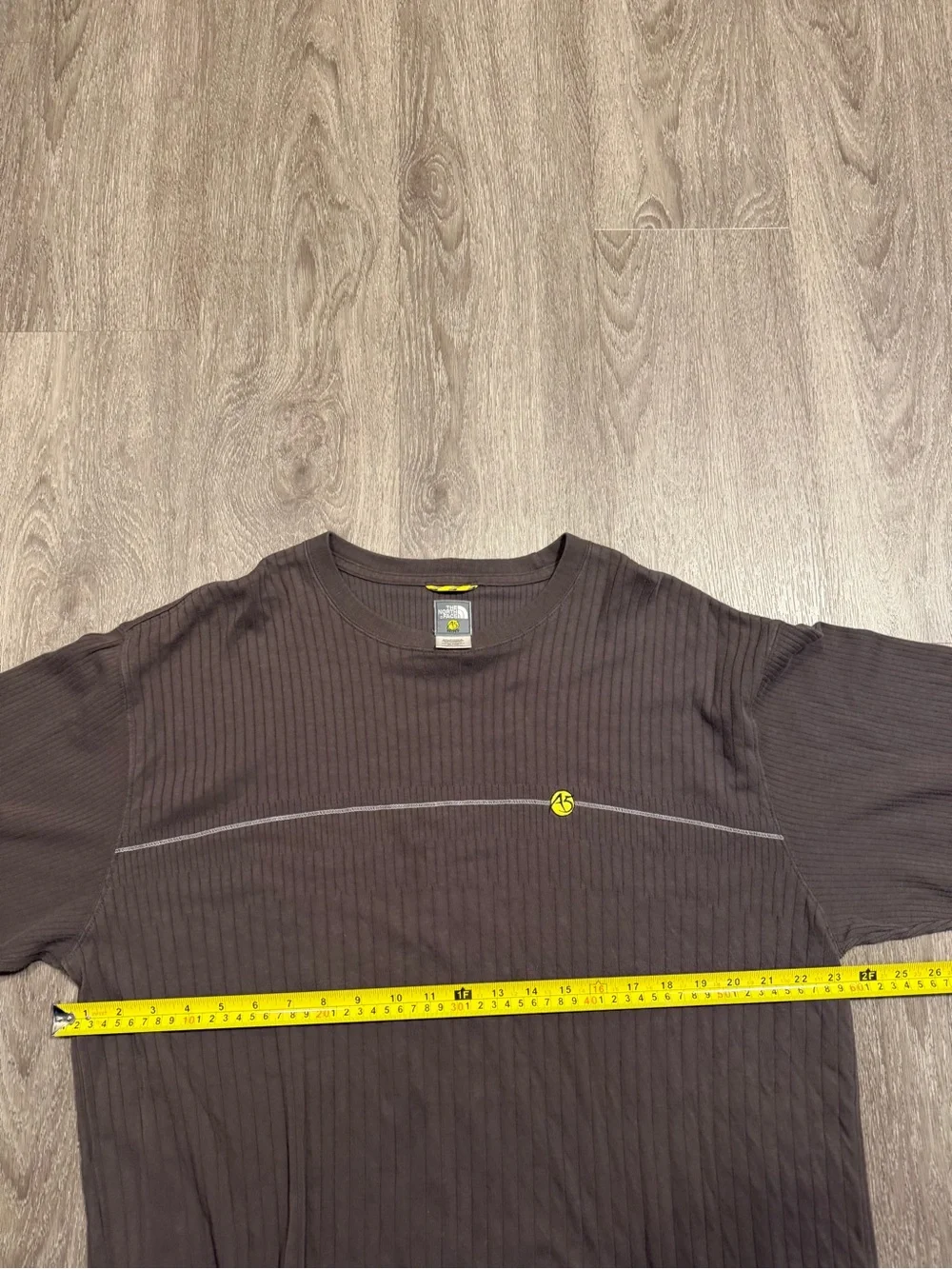 Vintage North Face A5 Series Shirt Thermal TNF Long Sleeve Thermal Brown XL
